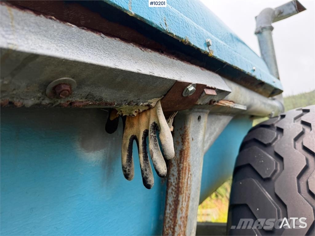 Gjødselvogn Gjødselsvogn. Mechanické sejačky