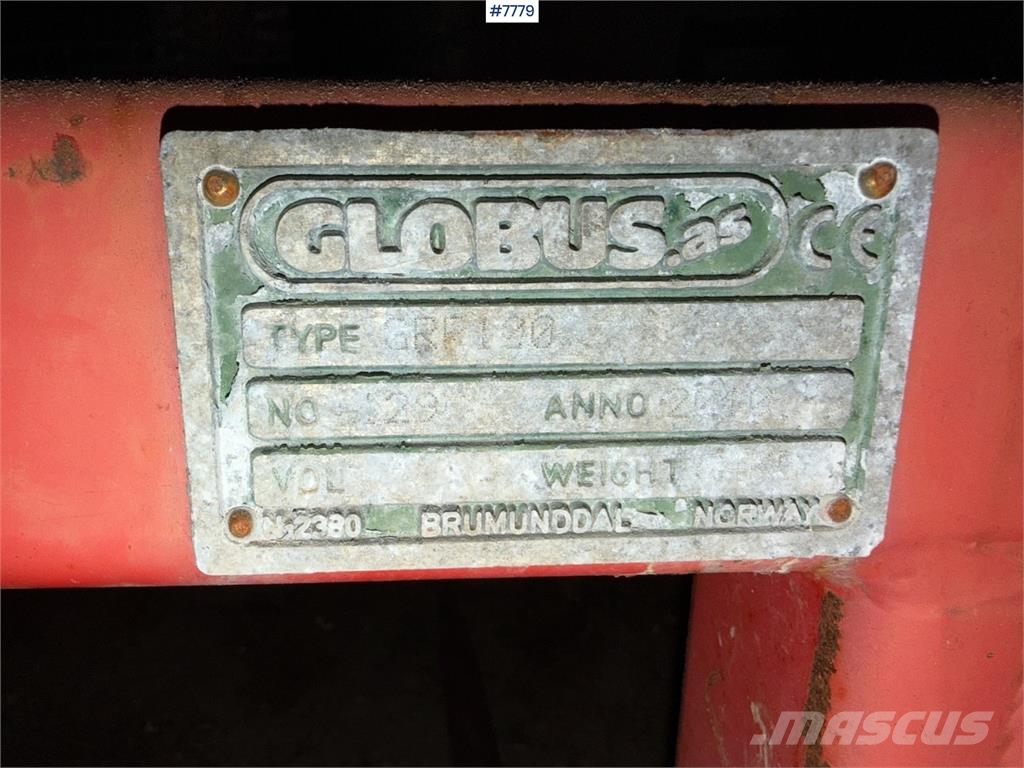 Globus GRP100 Otros componentes