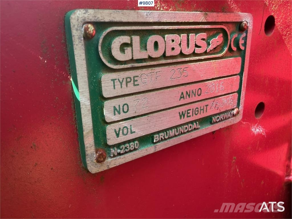 Globus GTF 235-18 Snežne daske i plugovi