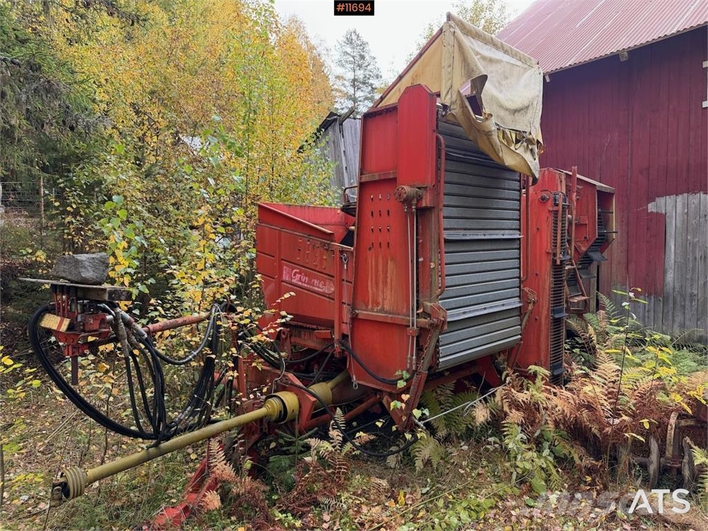 Grimme 1-rads Andre komponenter