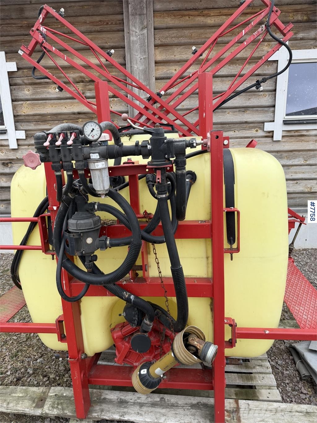 Hardi LX 1000L Hinattavat ruiskut