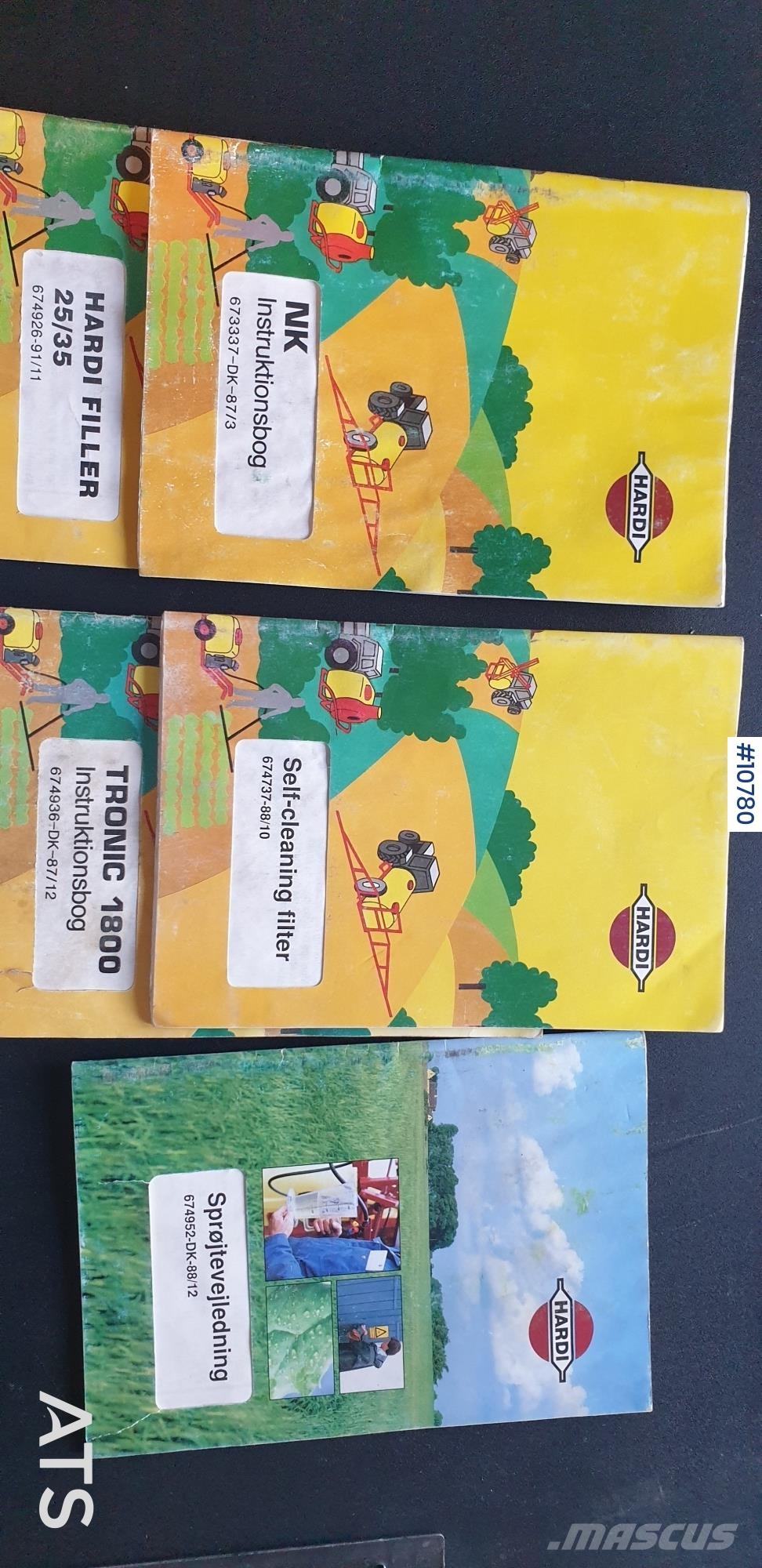 Hardi NK 600 Piekabināmie smidzinātāji(miglotāji)