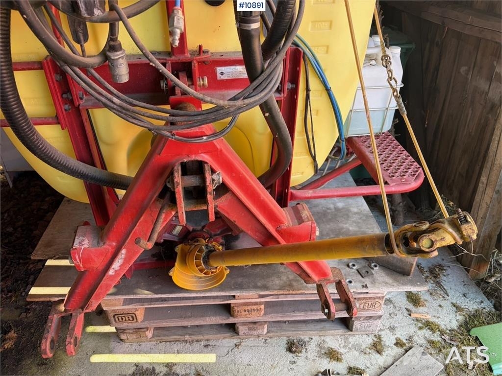 Hardi NK 600 Hinattavat ruiskut
