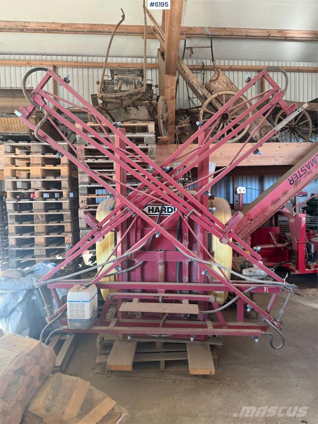 Hardi NK 800 Hinattavat ruiskut