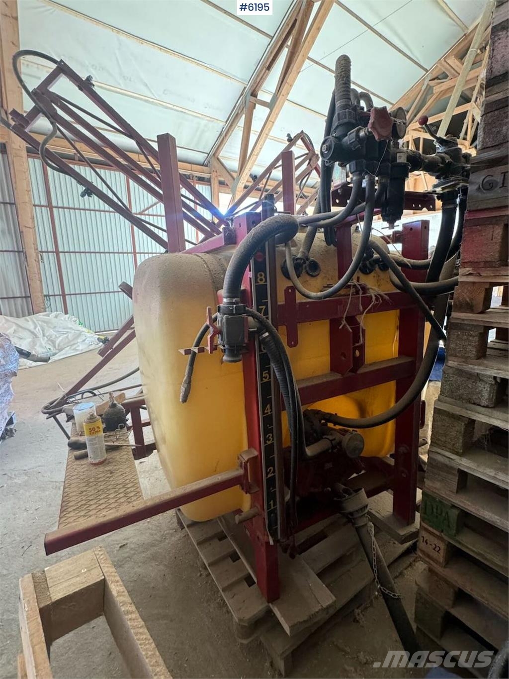 Hardi NK 800 Hinattavat ruiskut