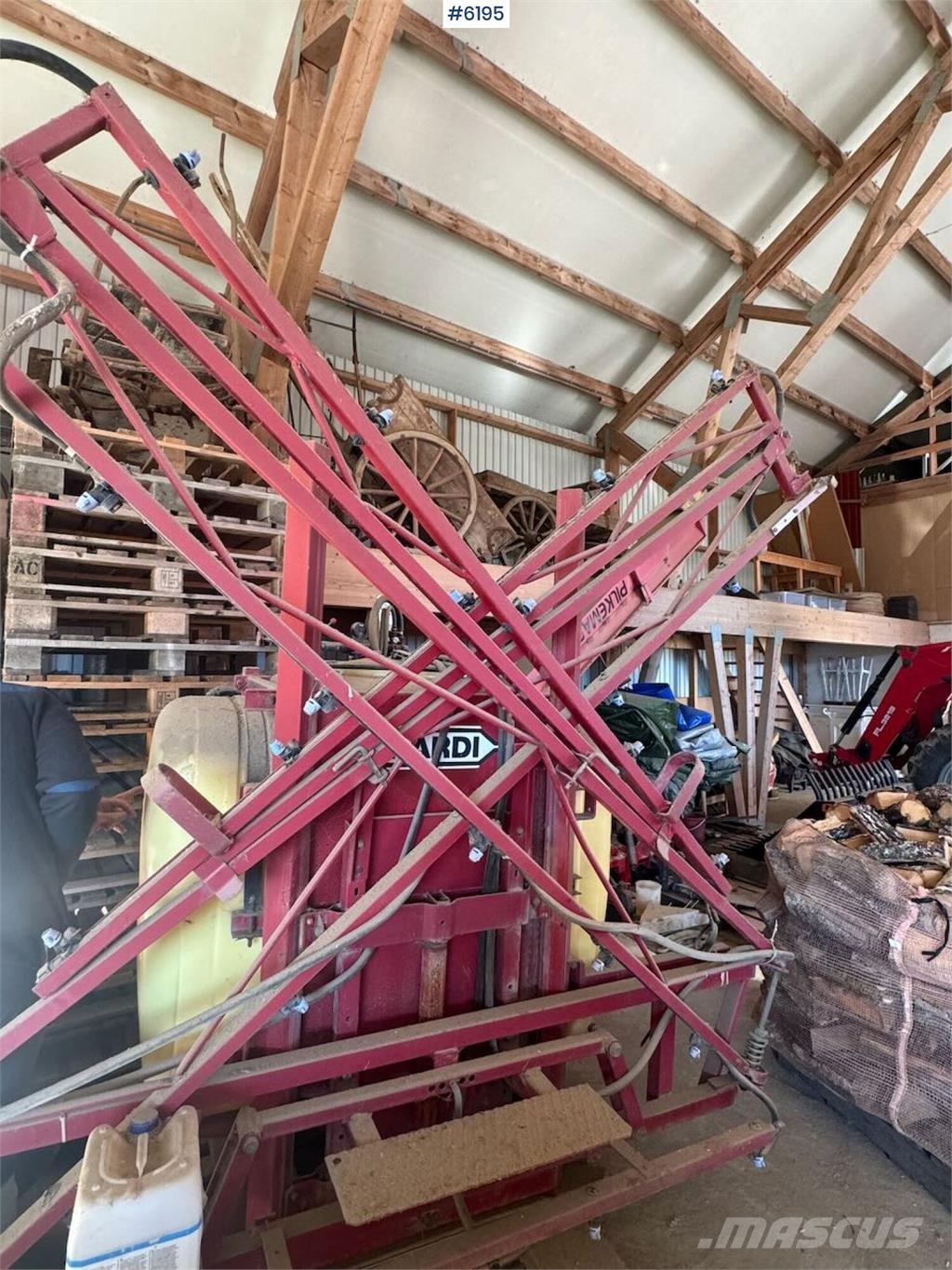Hardi NK 800 Hinattavat ruiskut