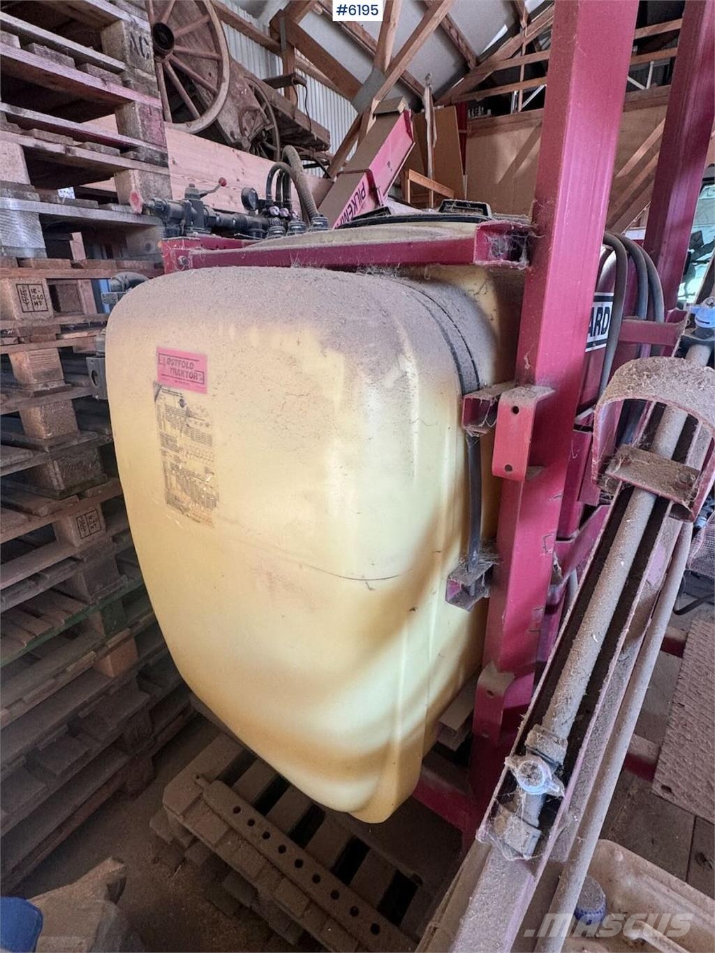 Hardi NK 800 Hinattavat ruiskut