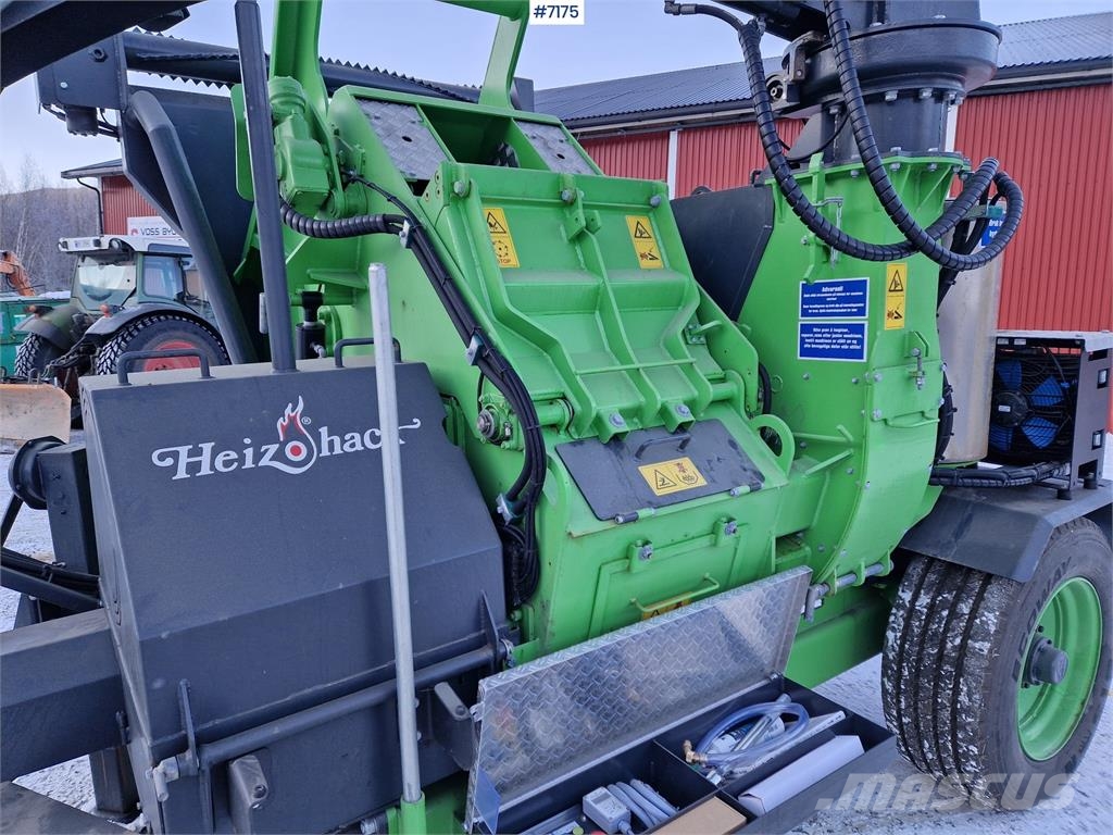 Heizohack HM 8-500 KF Flishugger Muut
