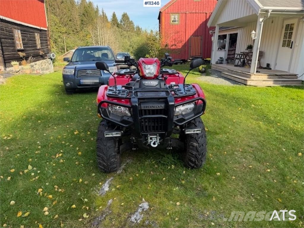 Honda TRX520FA6R Red R401 firhjuling ATV-k
