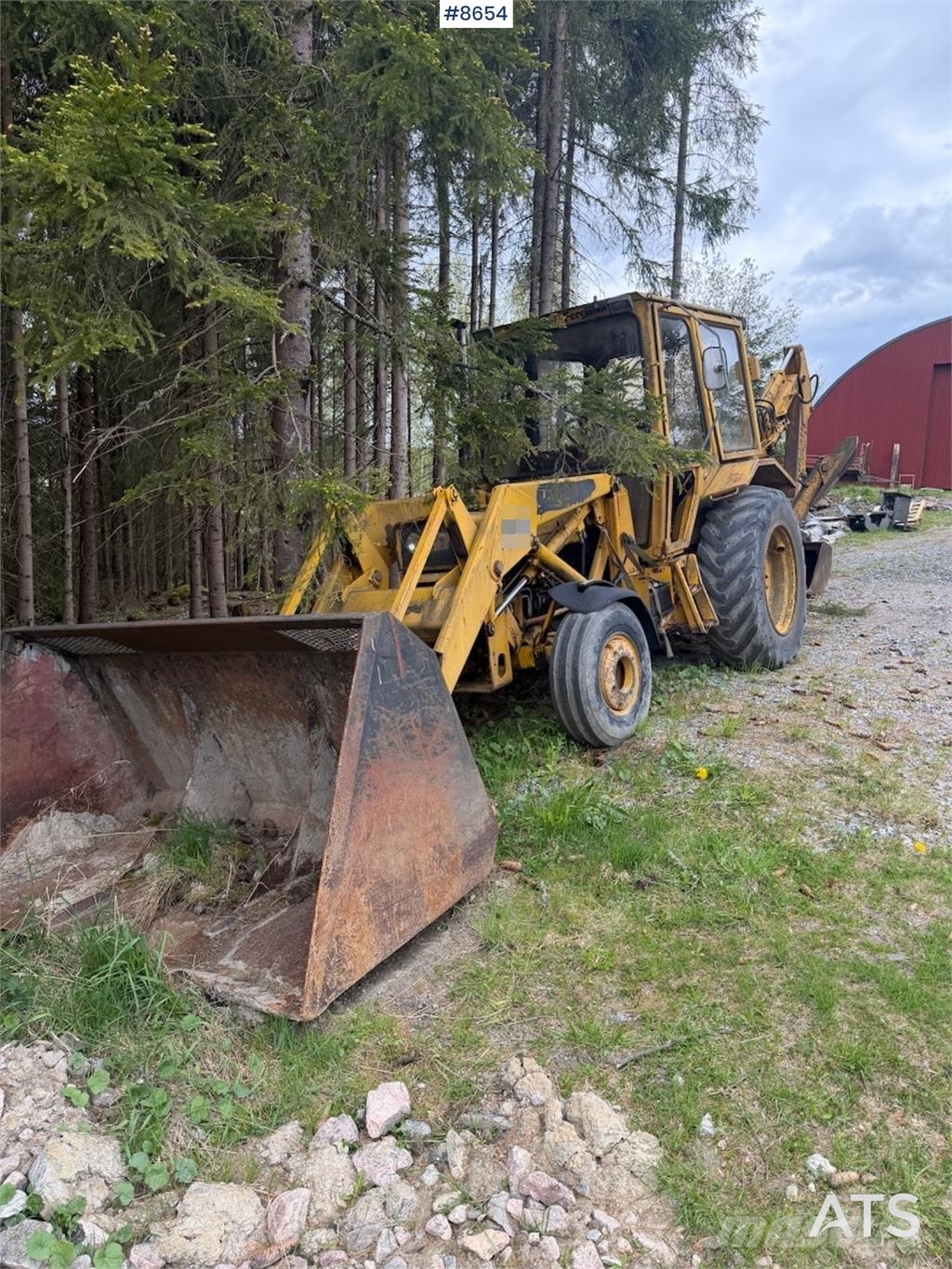 Hymas 50 Traktorgraver الجرارات