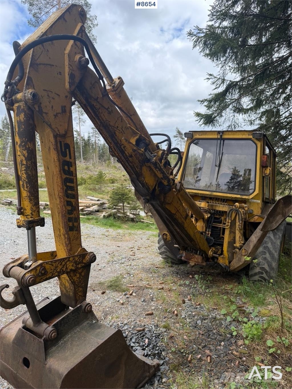 Hymas 50 Traktorgraver الجرارات