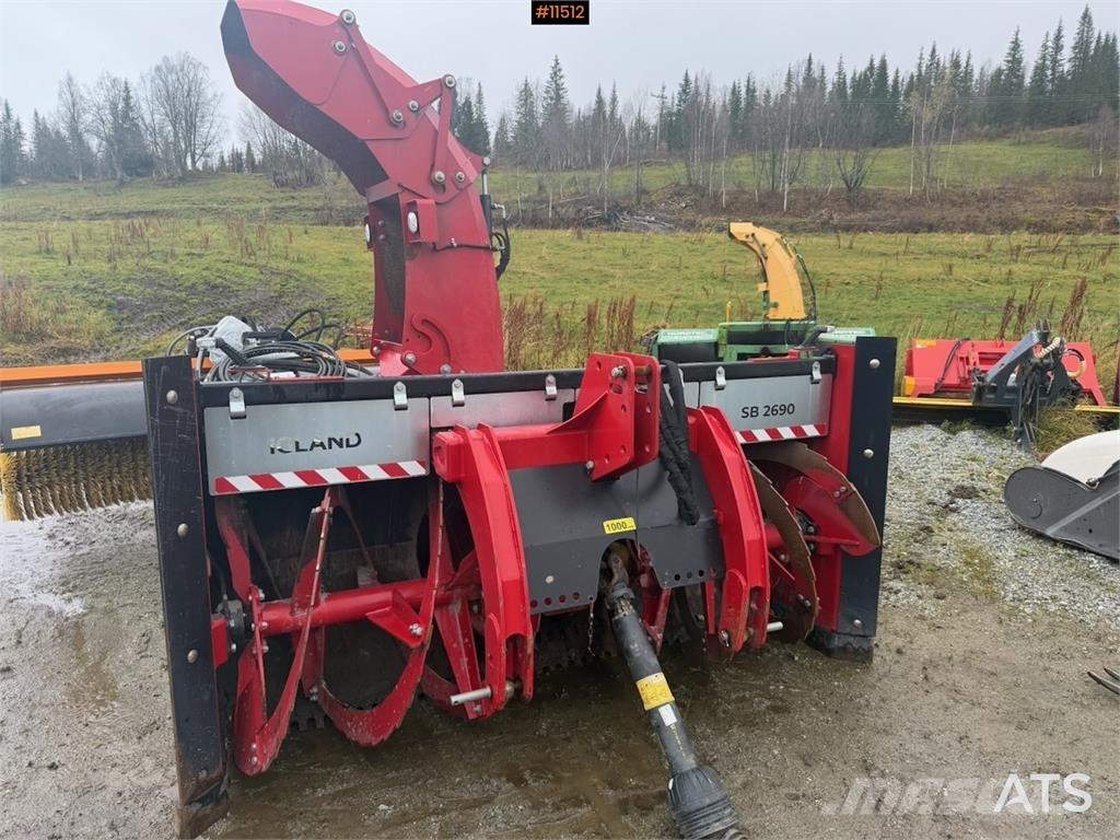 Igland SB 2690 Sneskovle og -plove
