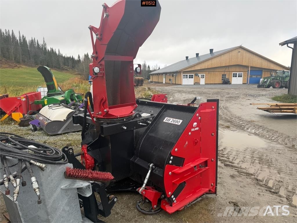 Igland SB 2690 Sneskovle og -plove