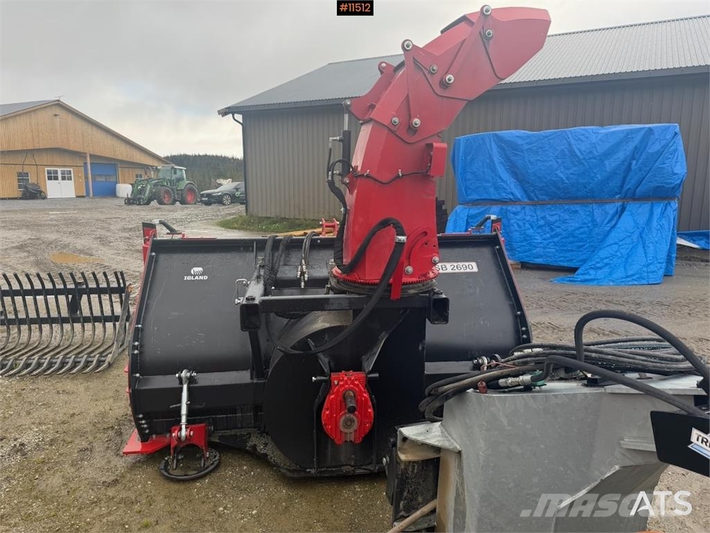 Igland SB 2690 Sneskovle og -plove