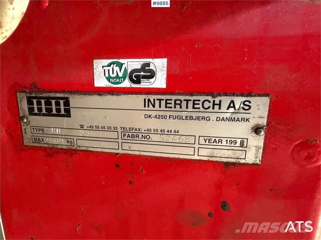 Inter-Tech HH236 Billøfter Overige componenten