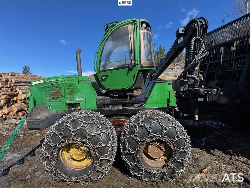 John Deere 1910E Kuormatraktorinosturit