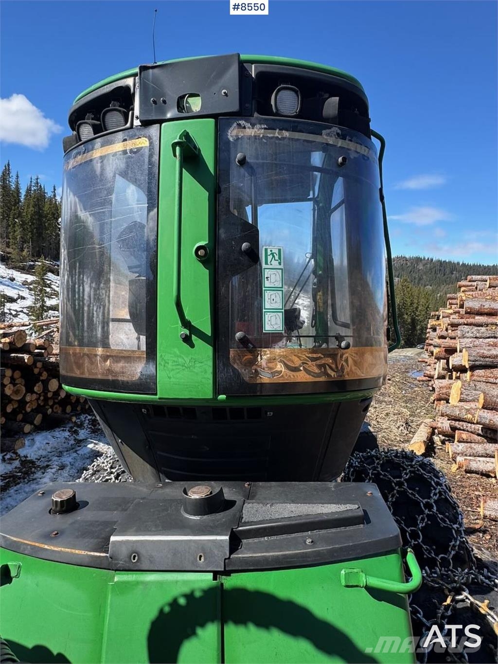 John Deere 1910E Kuormatraktorinosturit