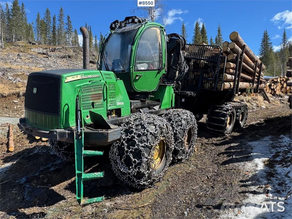 John Deere 1910E Kuormatraktorinosturit