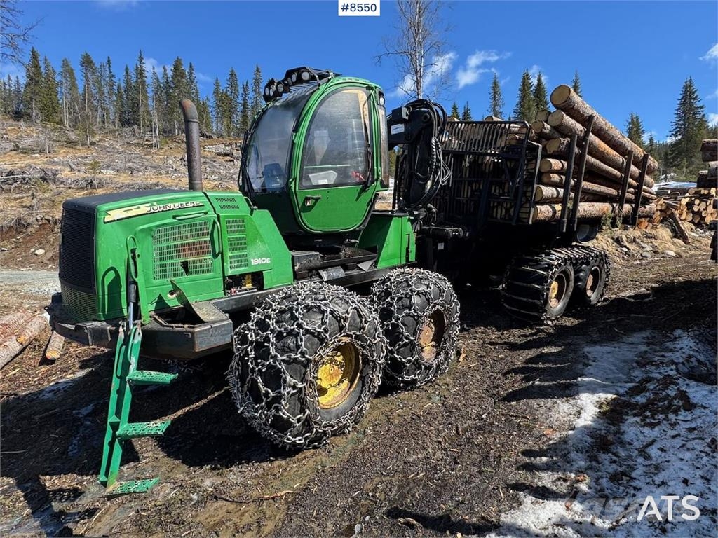 John Deere 1910E Kuormatraktorinosturit