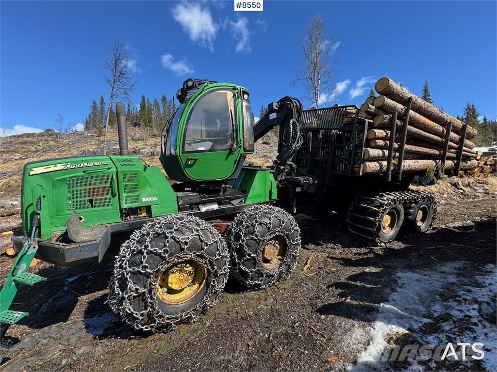 John Deere 1910E Kuormatraktorinosturit