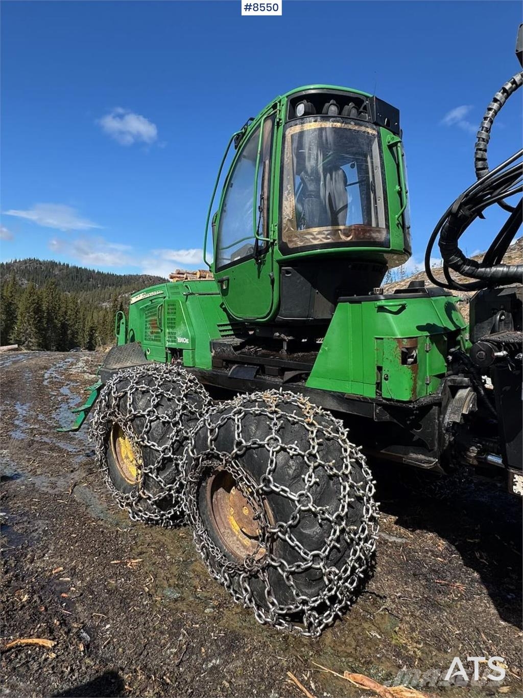 John Deere 1910E Kuormatraktorinosturit