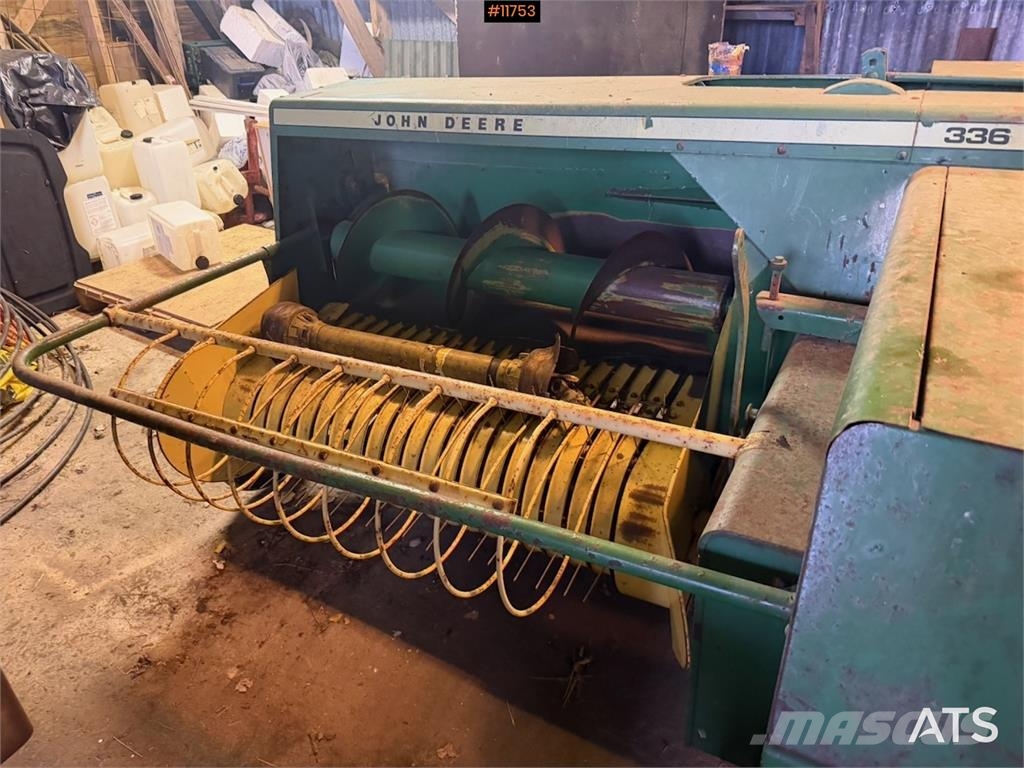 John Deere 336 Ostala oprema za žetvu
