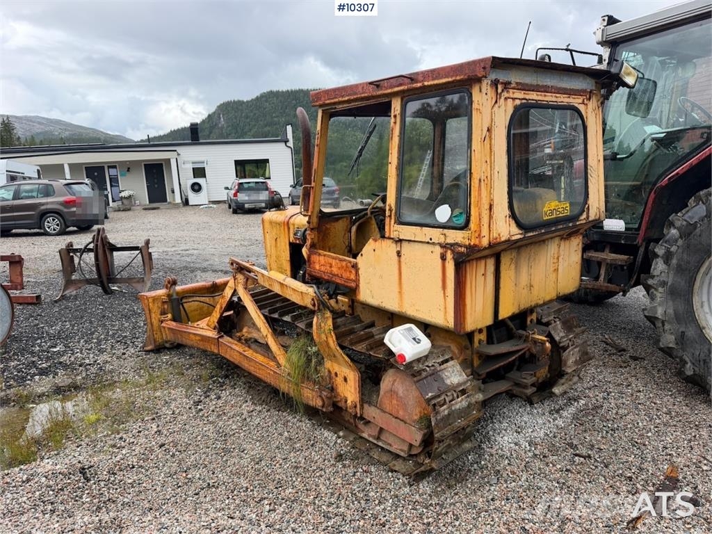 John Deere 450 Bulldoser Buldozer sobre oruga