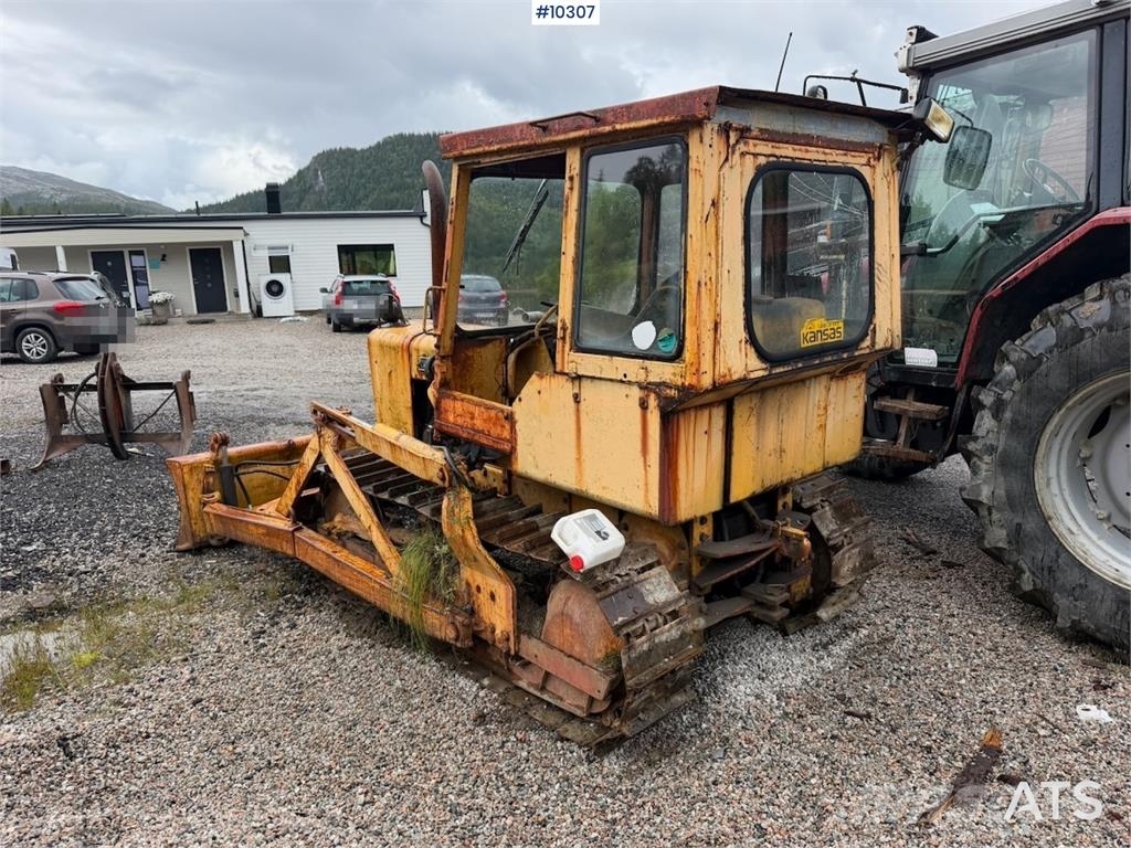 John Deere 450 Bulldoser Buldozer sobre oruga