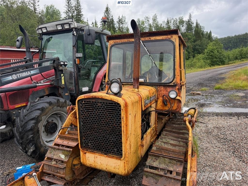 John Deere 450 Bulldoser Buldozer sobre oruga