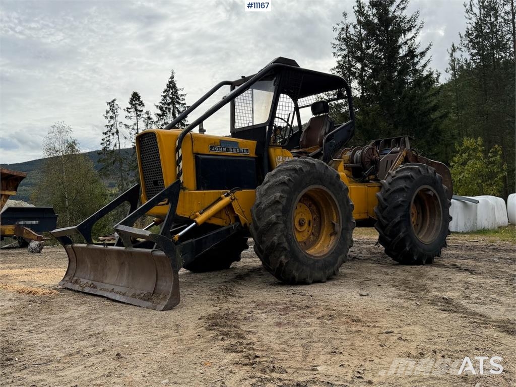 John Deere JD 440 Medienos transportavimo mašinų kranai