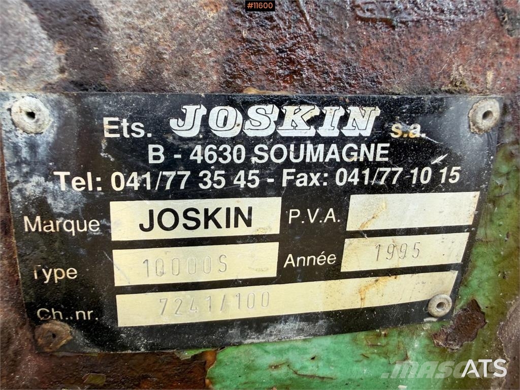 Joskin 10000S مثاقيب