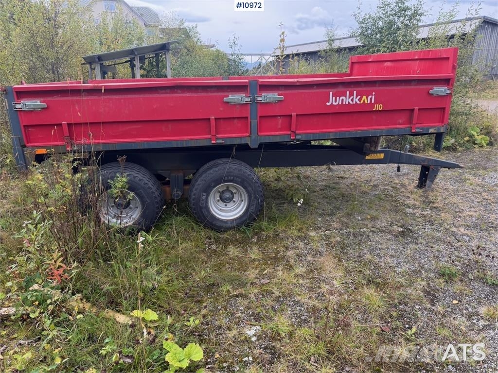 Junkkari J10 traktorhenger Przyczepy zbożowe