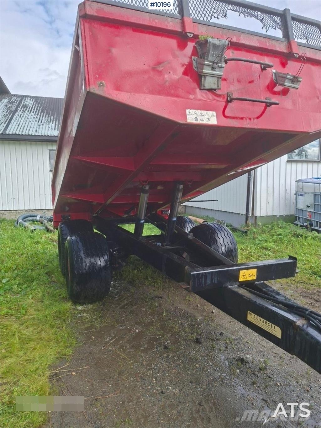 Junkkari J13 Traktorhenger مقطورة حبوب