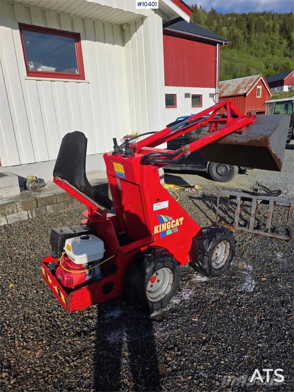 Kingcat KC500 minilaster Daugiafunkciniai pakrovėjai