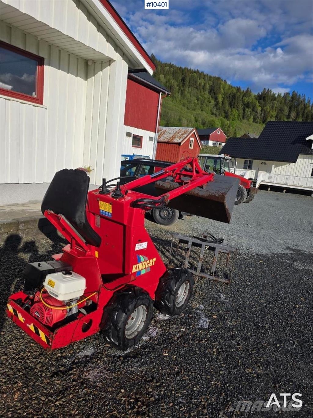 Kingcat KC500 minilaster Daugiafunkciniai pakrovėjai