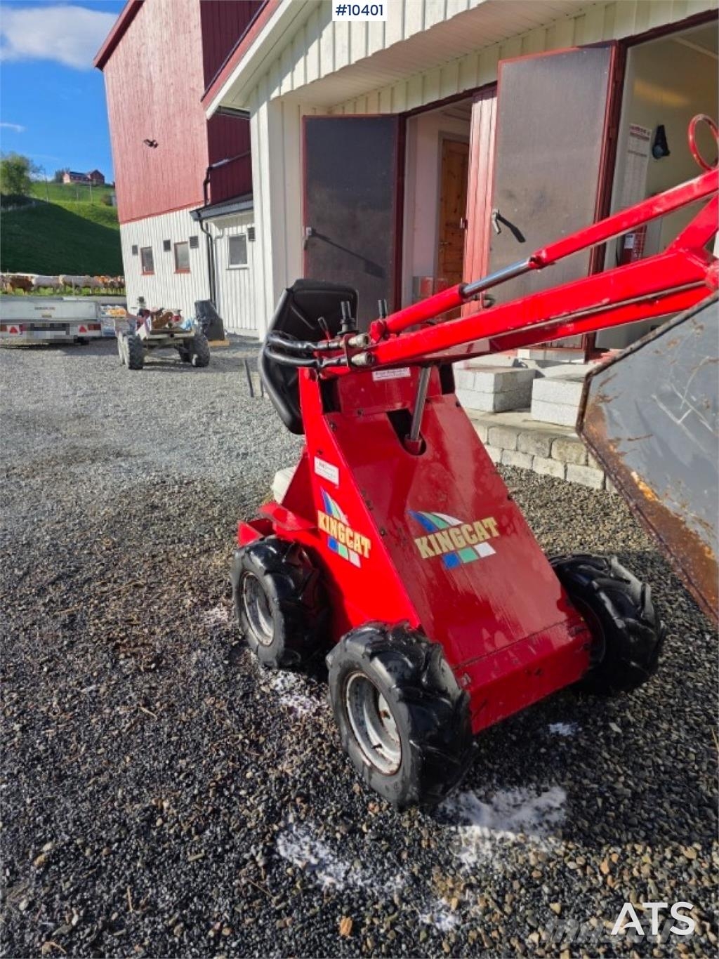 Kingcat KC500 minilaster Daugiafunkciniai pakrovėjai