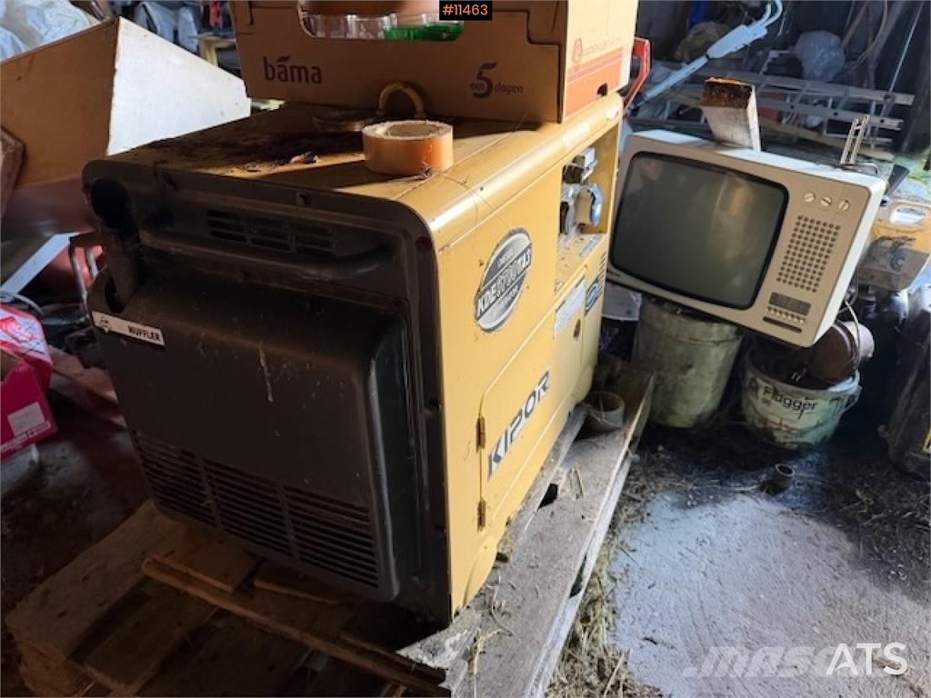Kipor KDE6700TA2 dieselaggregat Andre komponenter