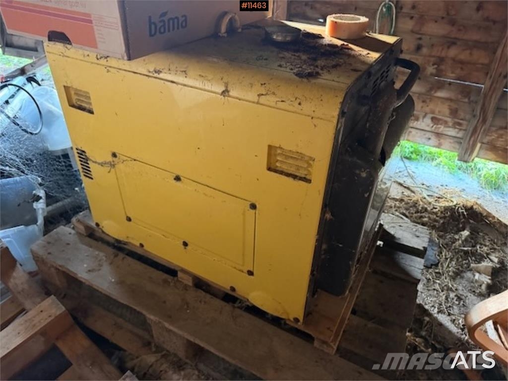 Kipor KDE6700TA2 dieselaggregat Andre komponenter