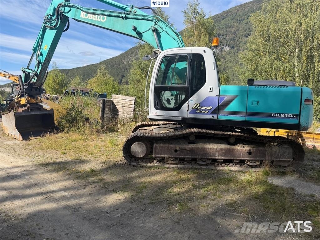 Kobelco SK210 Beltegraver