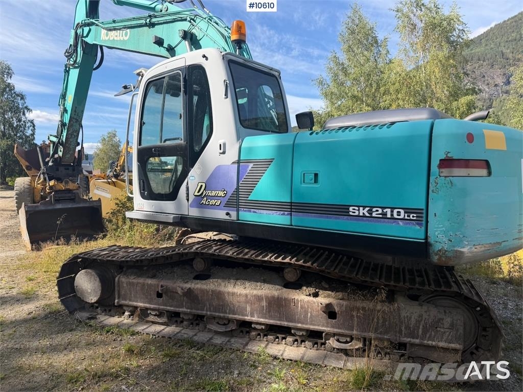 Kobelco SK210 Beltegraver