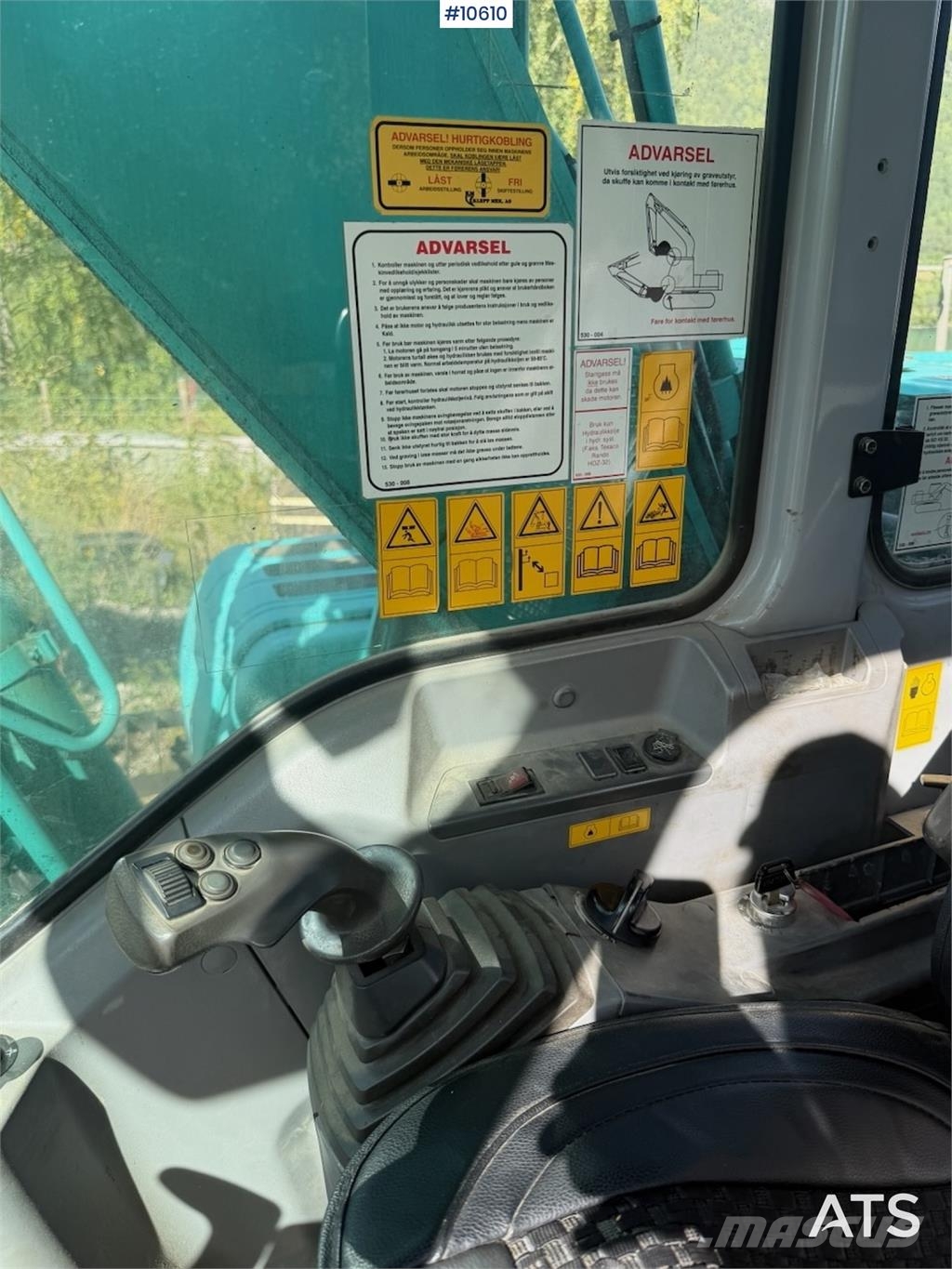 Kobelco SK210 Beltegraver