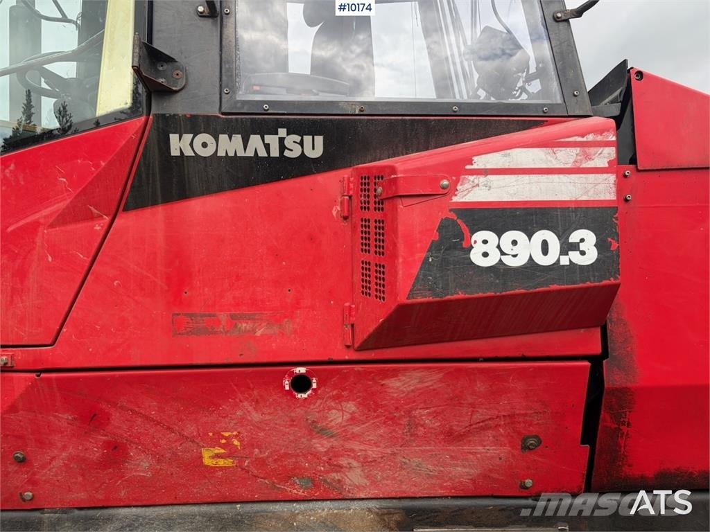 Komatsu 890.3 Lesní jeřáby