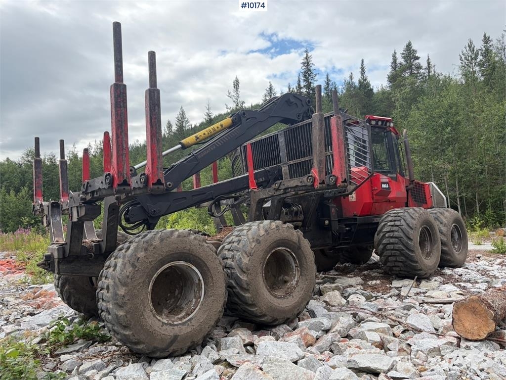 Komatsu 890.3 Lesní jeřáby