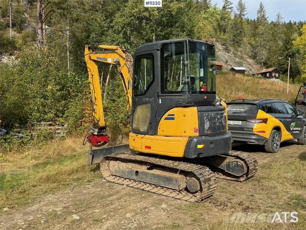 Komatsu PC 50 MR-2 Crawler excavators