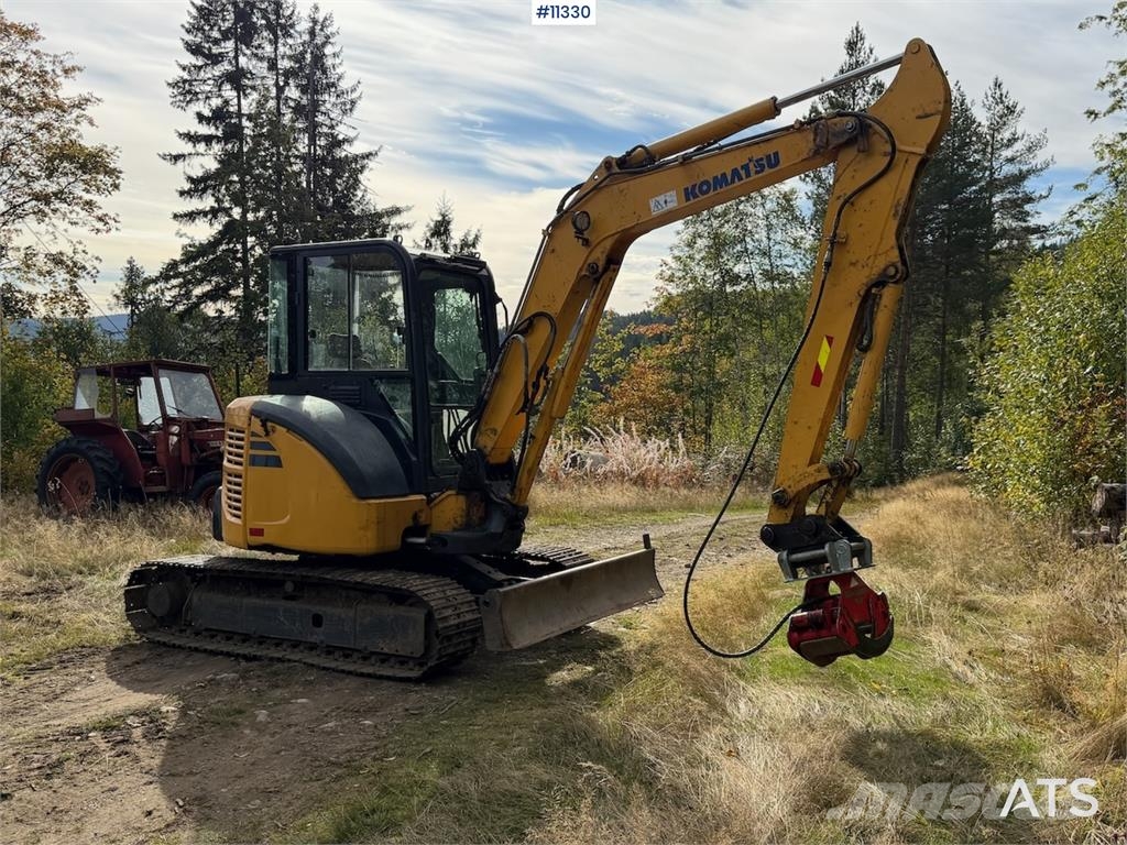 Komatsu PC 50 MR-2 Crawler excavators