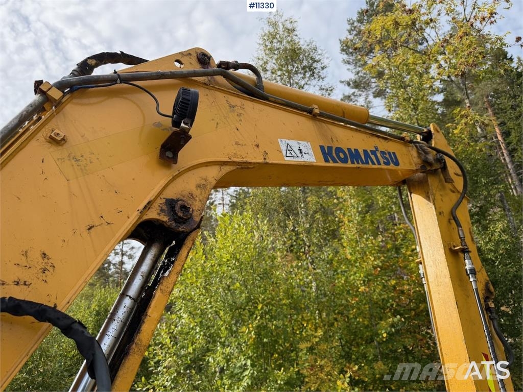 Komatsu PC 50 MR-2 Crawler excavators