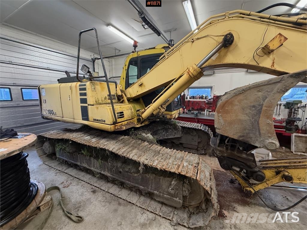 Komatsu PC180LC Lánctalpas kotrók