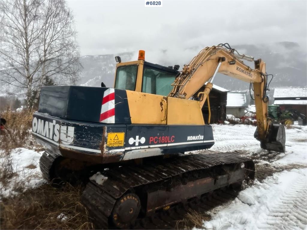 Komatsu PC180LC-3 m/graveskuffe Excavadoras sobre orugas