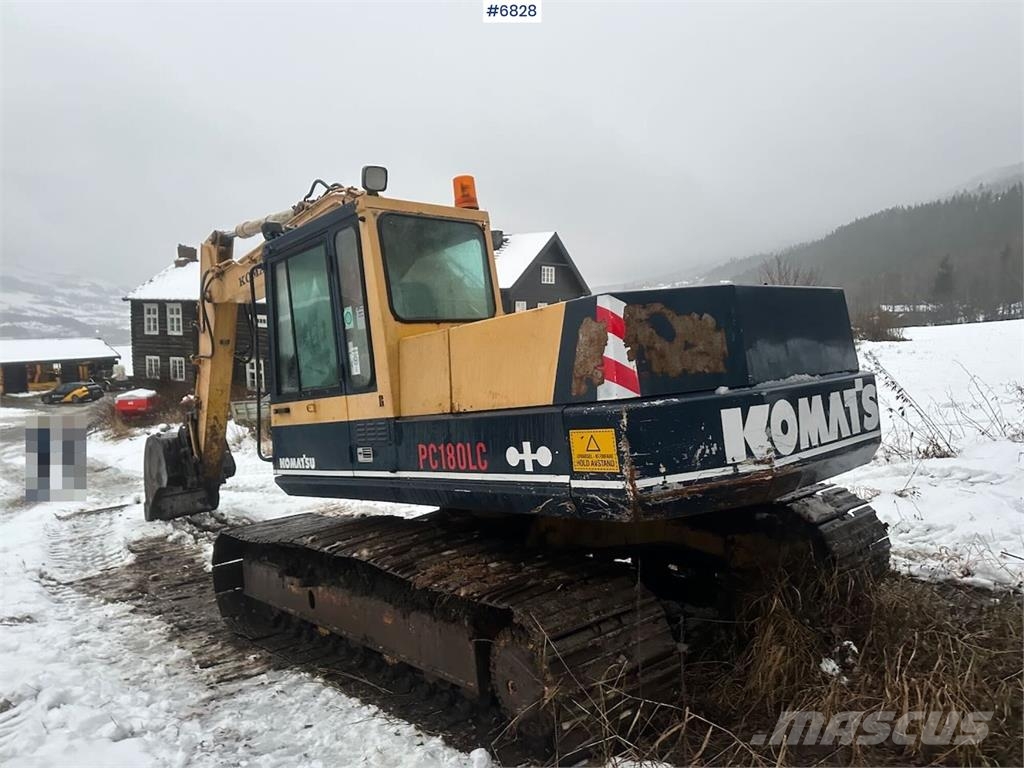 Komatsu PC180LC-3 m/graveskuffe Excavadoras sobre orugas