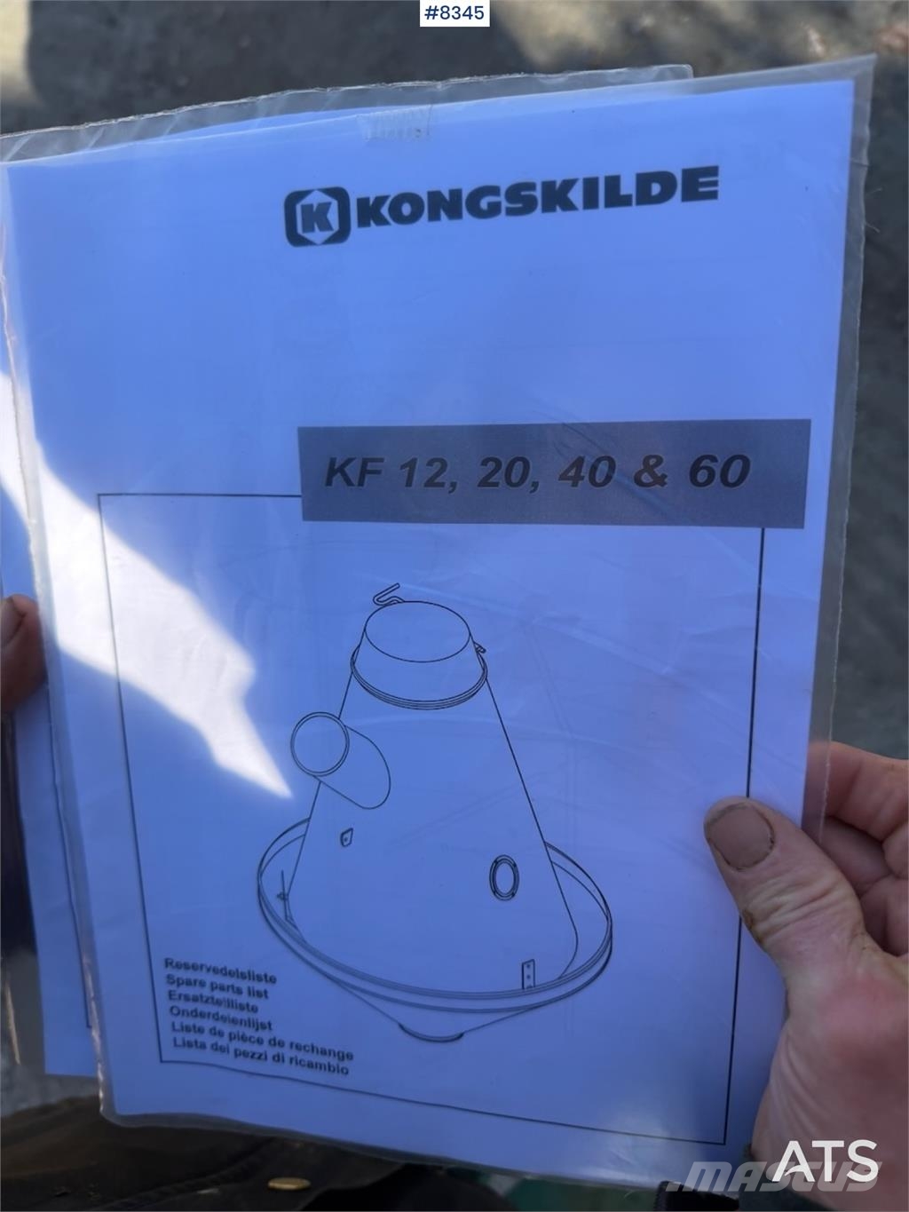Kongskilde KF 40 Aspirator مثاقيب